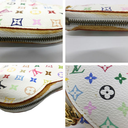 Louis Vuitton Heart Shape Coin Case Monogram Multicolor Bronze