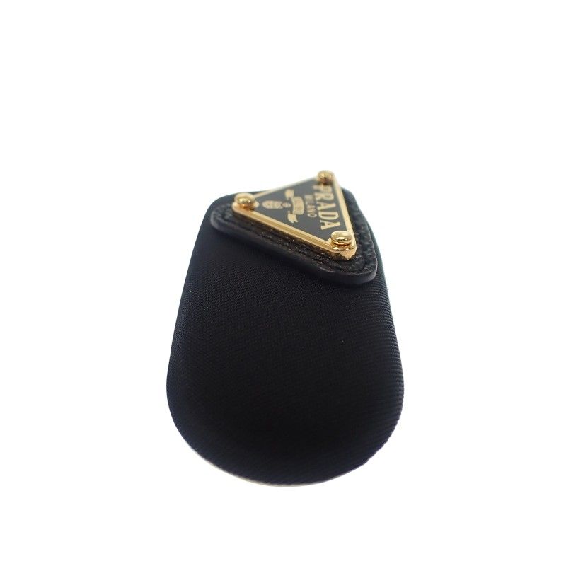 Prada Re-Nylon Hair Clip Hair Tessuto Nero Black