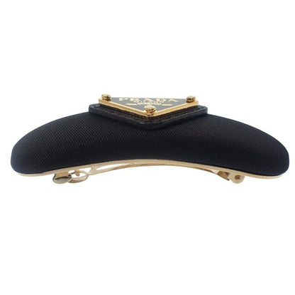 Prada Re-Nylon Hair Clip Hair Tessuto Nero Black