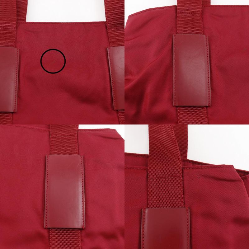 Prada Nylon Red Tote
