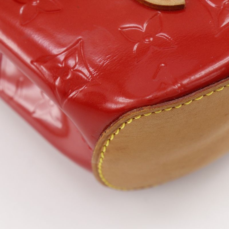 Louis Vuitton Biscayne Bay PM Monogram Vernis Red Tote
