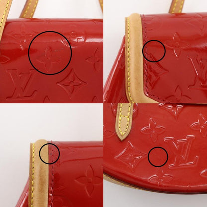 Louis Vuitton Biscayne Bay PM Monogram Vernis Red Tote