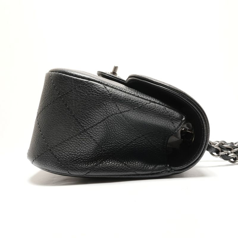 Chanel Shoulder Bag Caviar Quilted Single Flap
