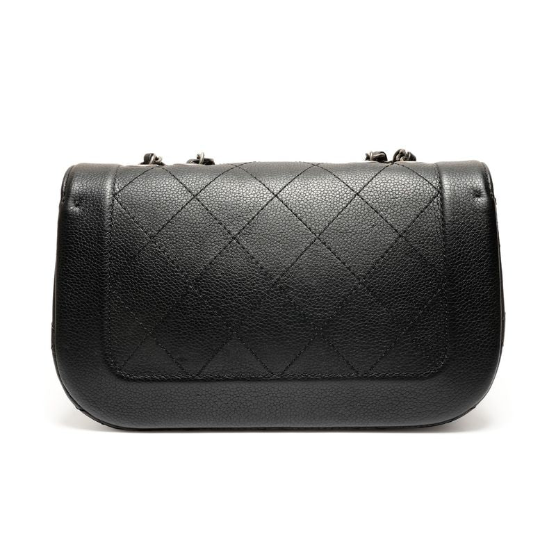 Chanel Shoulder Bag Caviar Quilted Single Flap