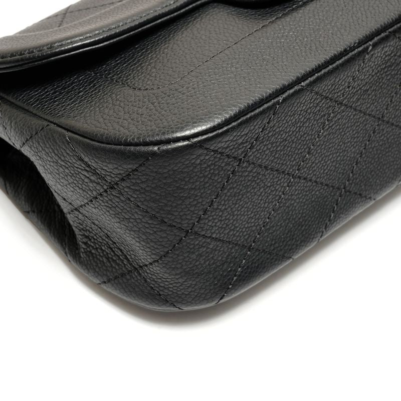 Chanel Shoulder Bag Caviar Quilted Single Flap