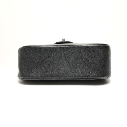 Chanel Shoulder Bag Caviar Quilted Single Flap