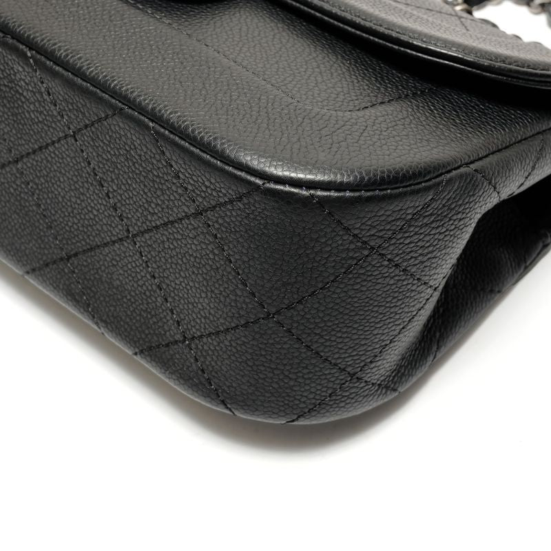 Chanel Shoulder Bag Caviar Quilted Single Flap