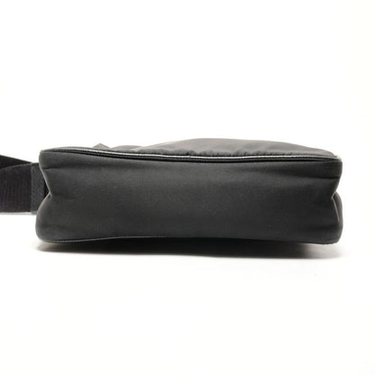Prada Shoulder Bag Nylon Saffiano Leather