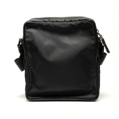 Prada Shoulder Bag Nylon Saffiano Leather
