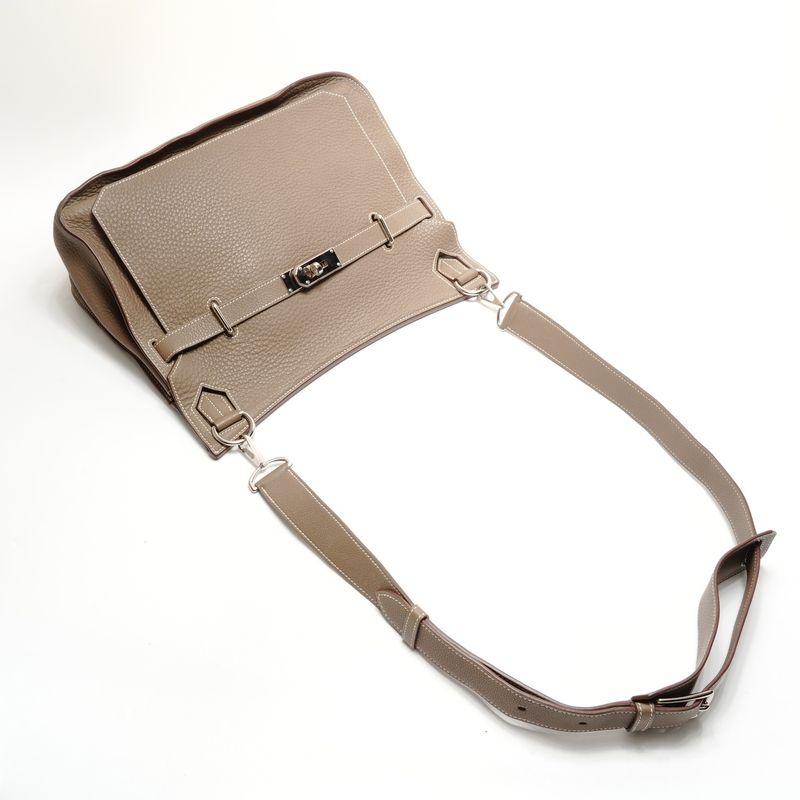 Hermes Shoulder Bag Gipsiere 34 Taurillon Clemence