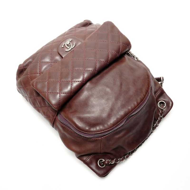 Chanel Backpack Lambskin Quilted Sac