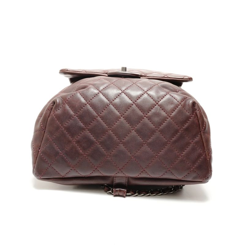 Chanel Backpack Lambskin Quilted Sac