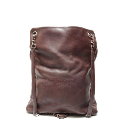 Chanel Backpack Lambskin Quilted Sac