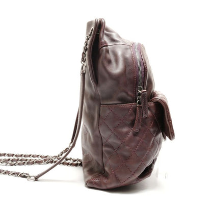 Chanel Backpack Lambskin Quilted Sac