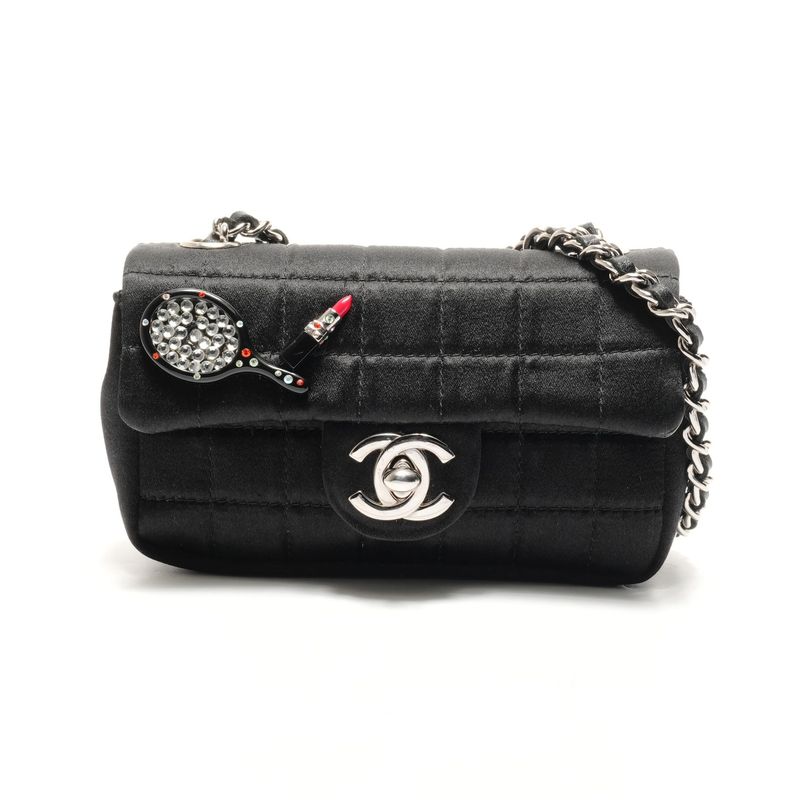 Chanel Shoulder Bag Choco Bar