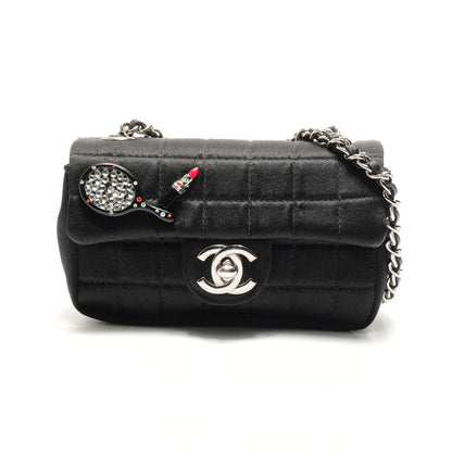 Chanel Shoulder Bag Choco Bar