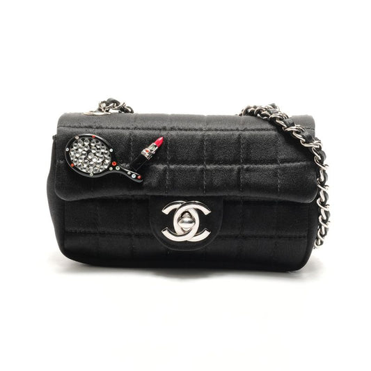 Chanel Shoulder Bag Choco Bar