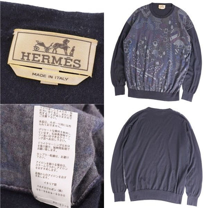 Hermes Knit Sweater Long Sleeve Cashmere