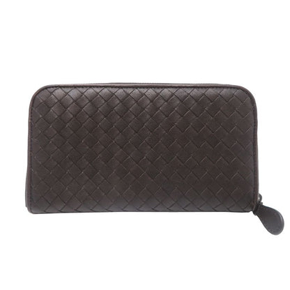 Bottega Veneta Long Wallet Leather Brown