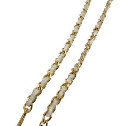 Chanel Belt Vintage Girogo Chain White Gold