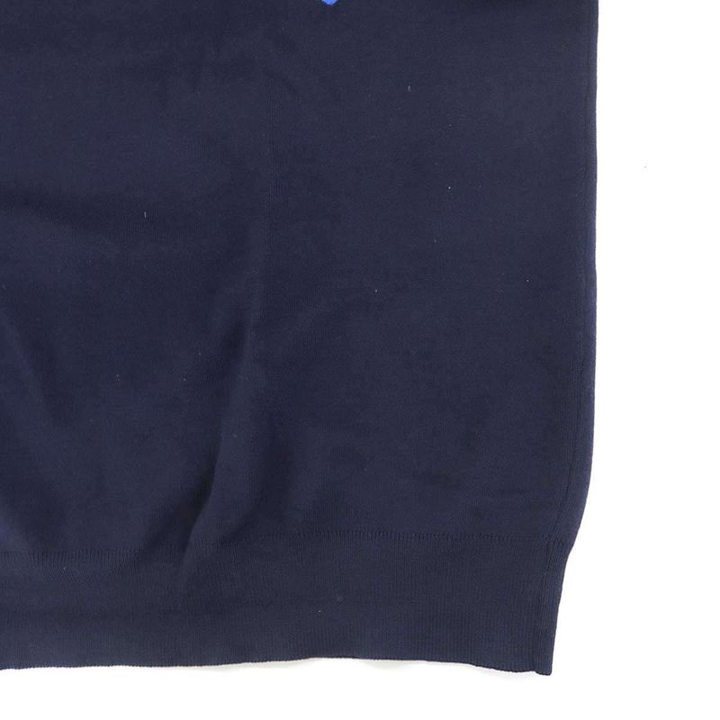 Loewe Heart Gowl Knit Sweater Navy S