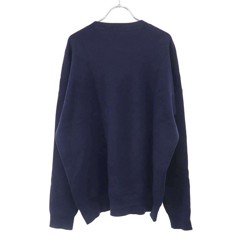 Loewe Heart Gowl Knit Sweater Navy S