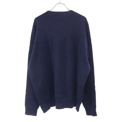 Loewe Heart Gowl Knit Sweater Navy S