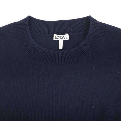 Loewe Heart Gowl Knit Sweater Navy S