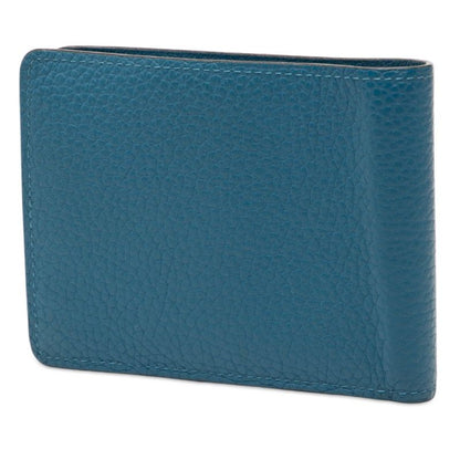 Louis Vuitton Portefeuille Multiple Blue Taurillon Leather