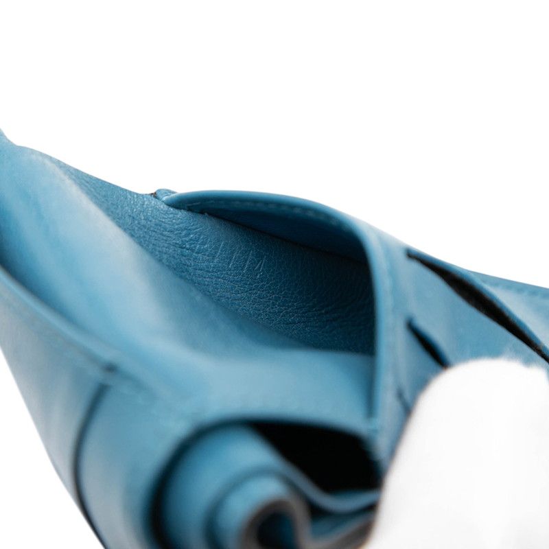 Louis Vuitton Portefeuille Multiple Blue Taurillon Leather