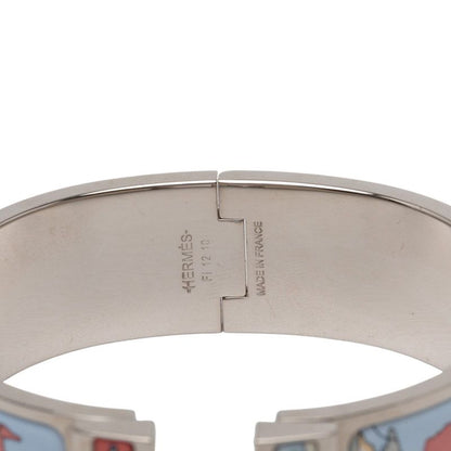 Hermes Clic Clac PM Silver Blue Multicolor Metal