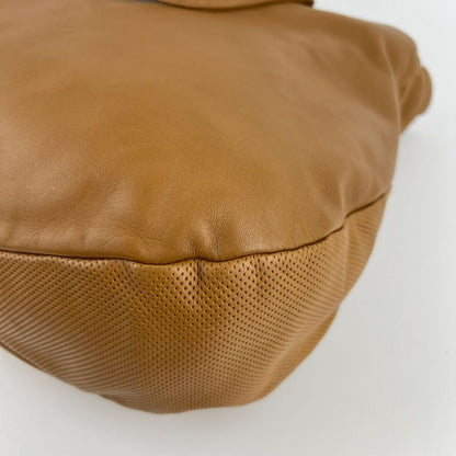 Loewe Anagram Shoulder Bag Brown Leather Vintage