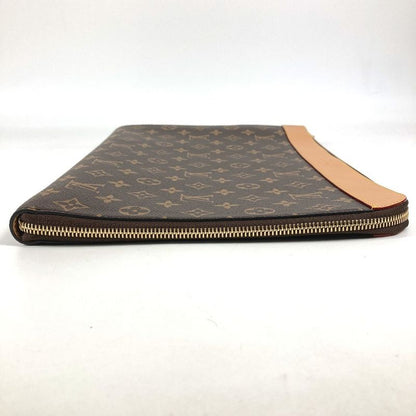 Louis Vuitton Clutch Pochette Jour Monogram Canvas Brown