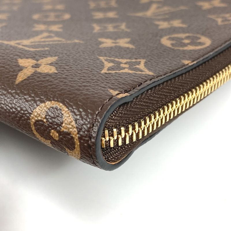 Louis Vuitton Clutch Pochette Jour Monogram Canvas Brown