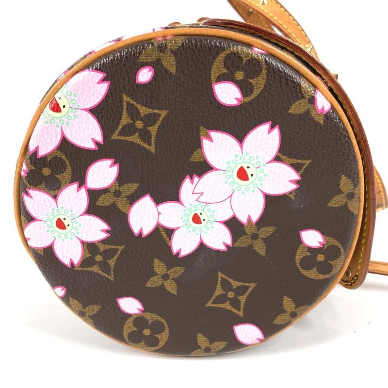 Louis Vuitton Handbag Papillon Monogram Cherry Canvas Brown