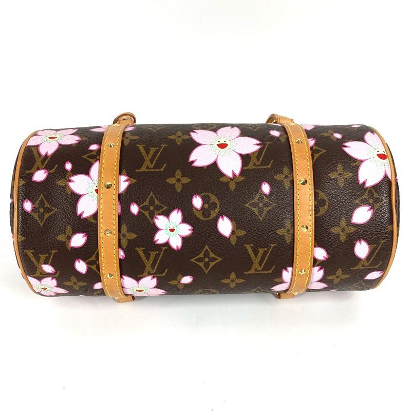 Louis Vuitton Handbag Papillon Monogram Cherry Canvas Brown
