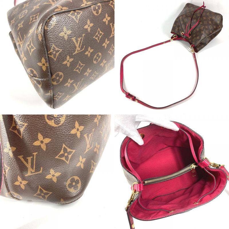 Louis Vuitton Shoulder Bag NeoNoe Monogram Canvas Freesia Pink