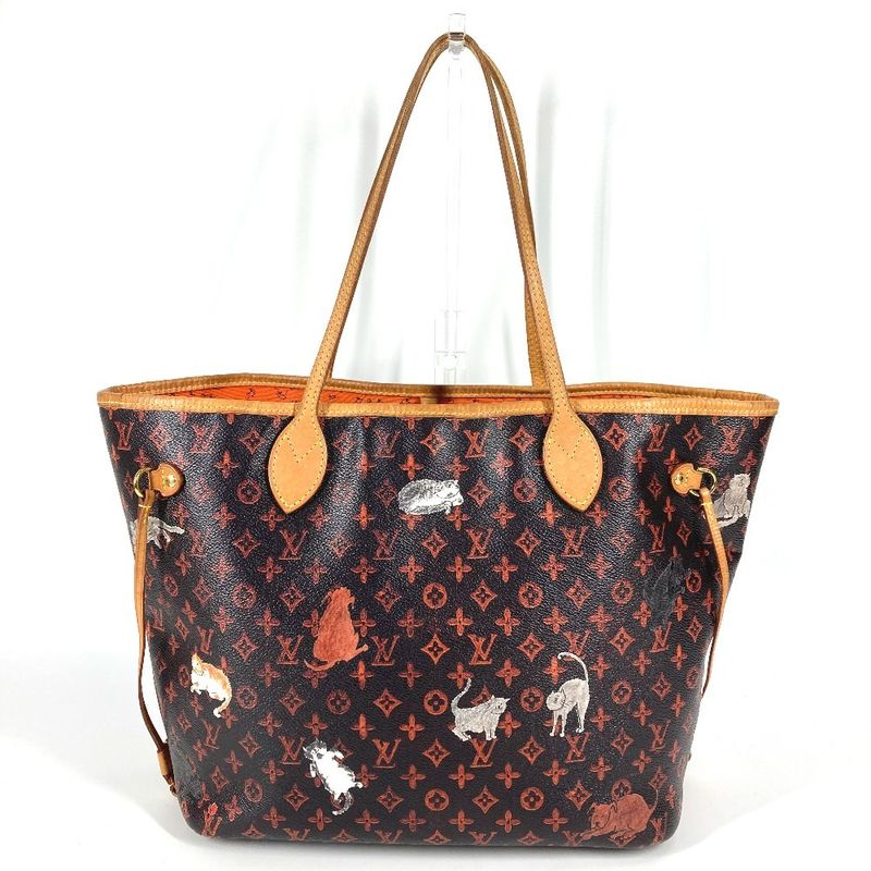 Louis Vuitton Tote Neverfull MM Monogram Canvas Brown