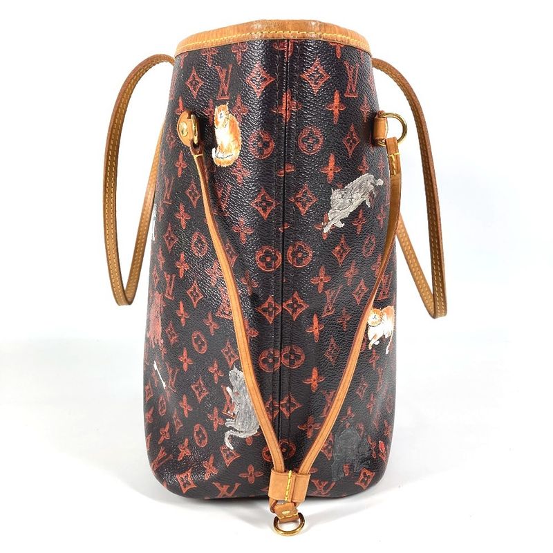 Louis Vuitton Tote Neverfull MM Monogram Canvas Brown