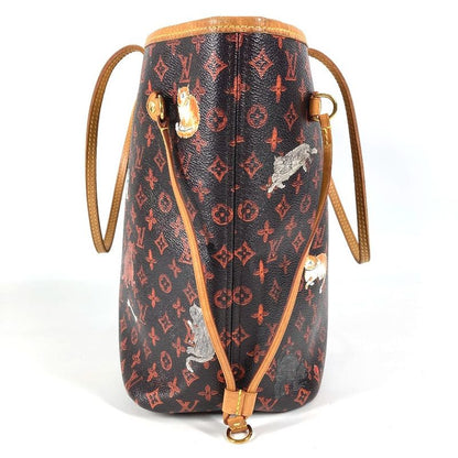 Louis Vuitton Tote Neverfull MM Monogram Canvas Brown
