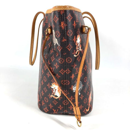Louis Vuitton Tote Neverfull MM Monogram Canvas Brown