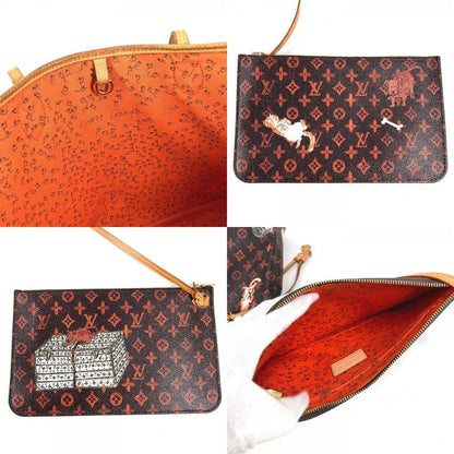 Louis Vuitton Tote Neverfull MM Monogram Canvas Brown