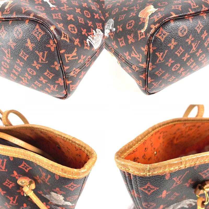 Louis Vuitton Tote Neverfull MM Monogram Canvas Brown