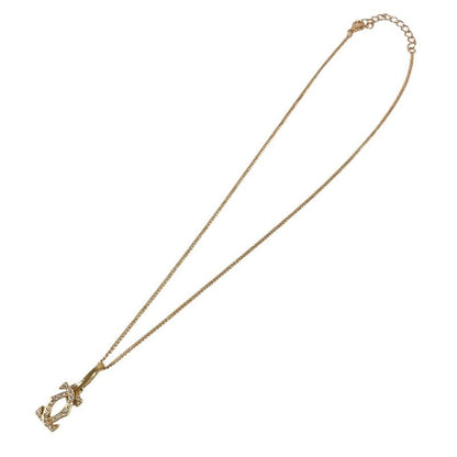 Cartier Charm Diamond 2C Logo Gold