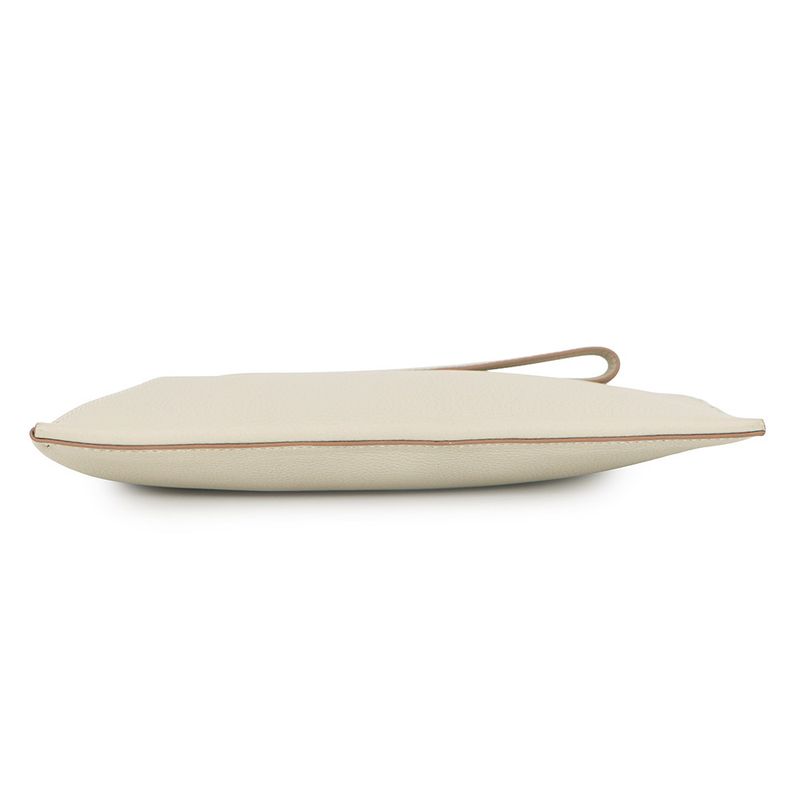 Hermes Clutch Cabas Vertiges 24 Tourtier Legree Silver Togo Tourtier-legre