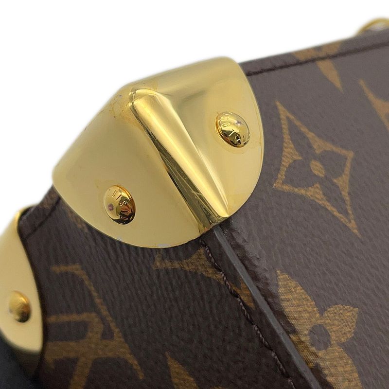 Louis Vuitton Shoulder Bag Monogram Reverse Camera Box 2-Way Noir Black