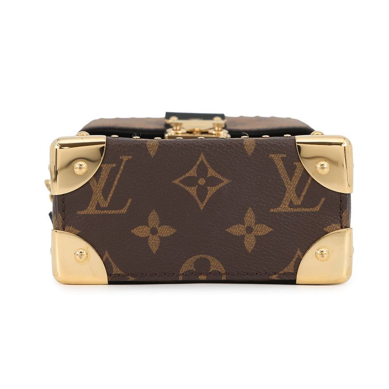 Louis Vuitton Shoulder Bag Monogram Reverse Camera Box 2-Way Noir Black