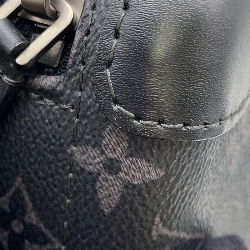 Louis Vuitton Shoulder Bag Monogram Eclipse Horizon Clutch 2-Way Noir Black
