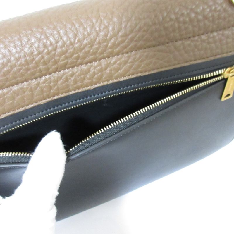 Celine Trapeze Handbag Black Brown Blue