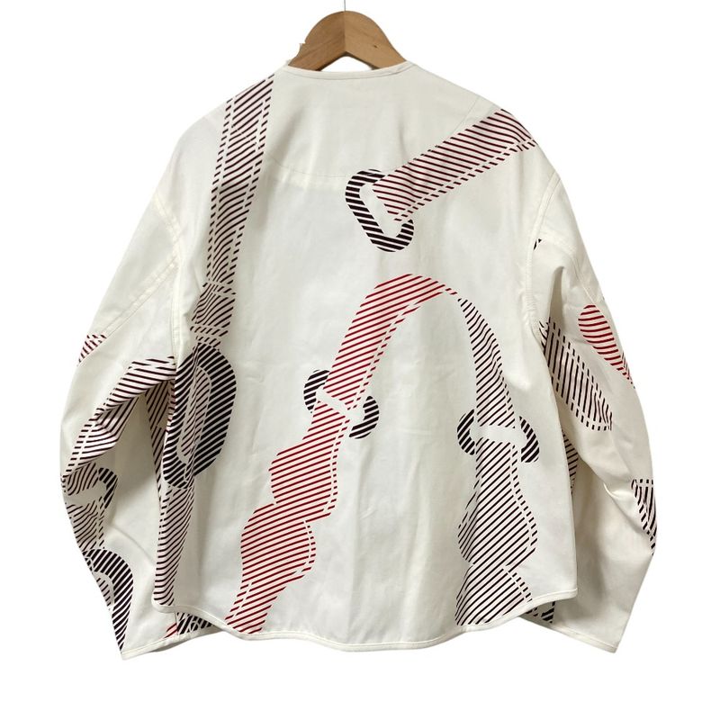 Hermes Coaching Remix Print Cotton Jacket 34